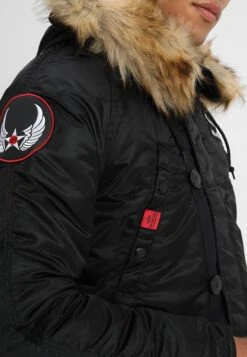 Alpha Industries Airborne - Winter Coat - Black -Stock X 45de2dd5a60d422292bde484f85e9306