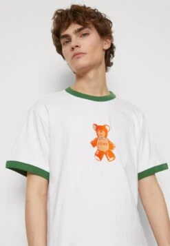 Obey Clothing Ted Ringer Tee Unisex - Print T-Shirt - White Multi 11 Obey Clothing Ted Ringer Tee Unisex - Print T-Shirt - White Multi -Stock X 4602dfc2de7748d89f4aa017460f54a0