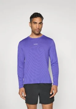 Salomon SHKOUT CORE TEE - Long Sleeved Top - Liberty