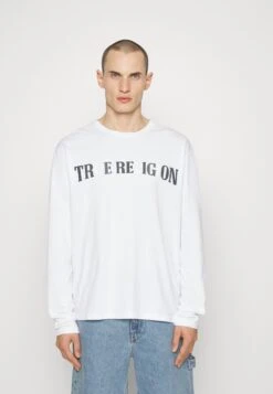 True Religion Tee - Long Sleeved Top - White -Stock X 465d3a71537642b794eb7dc8b77175b5