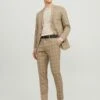JACK&JONES Premium Jprfranco Check - Suit - Petrified Oak Checkssuper Slim Fit -Stock X 4673849c14c144aaab111506885ba532