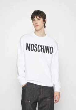 MOSCHINO Sweatshirt - White -Stock X 467e1012ae70485c8cb97160bd51677f