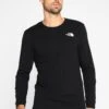 The North Face Simple Dome Tee - Long Sleeved Top - Black -Stock X 469b5fda7682436d89e42f806f9dbdf8