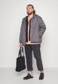 K-Way Plus Le Vrai Claude Unisex - Short Coat - Grey Smoked -Stock X 472ae28d435c495c94706d9a21b15375