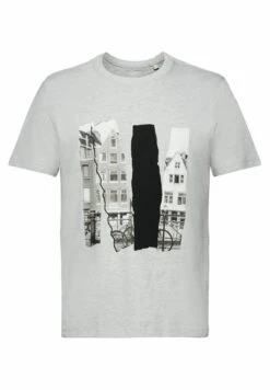 ESPRIT Print T-Shirt - Light Grey New -Stock X 4732db66f85840139d2bcf24ed25679d