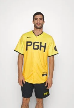 Nike Performance Pittsburgh Pirates Official Replica City Connect - Club Wear - Yellow/Black