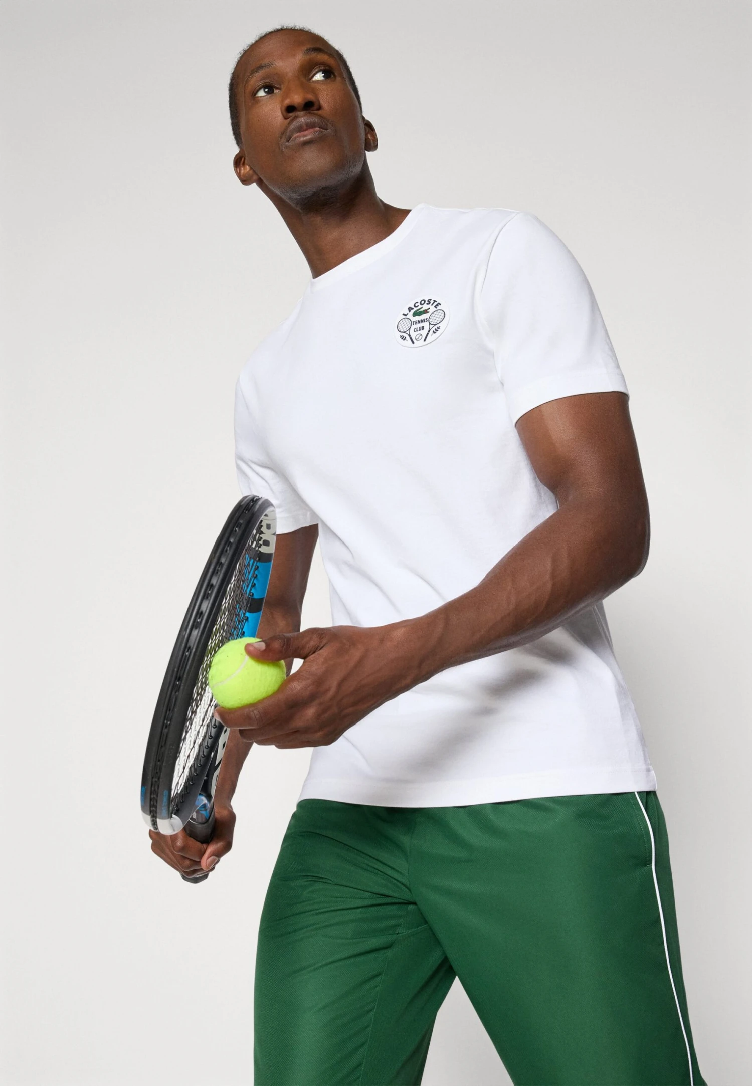 Lacoste Sport HERITAGE - Sports T-shirt - White 6 Lacoste Sport HERITAGE - Sports T-shirt - White - Image 4