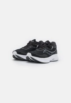 Saucony Guide 15 - Stabilty Running Shoes - Black/White -Stock X 49317e8ea15a454f8cc5831e128e2b0d