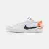 Nike Sportswear Blazer Low 77 Jumbo- Trainers - White/Black/Summit White/Magma Orange -Stock X 497423bb5c4341e893e7b4ddf985e2b4
