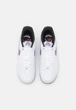 Nike Sportswear Air Force 1 07 Lv8 - Trainers - White/Canyon Purple/Black -Stock X 49752f02f3cf4d27bcbb087df453c582