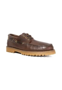 Dune London BART DETAIL - Boat Shoes - Brown -Stock X 49d8217459b74c7faa742c3d775a0079