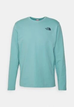 The North Face Box Tee - Long Sleeved Top - Reef Waters-Summit Navy 10 The North Face Box Tee - Long Sleeved Top - Reef Waters-Summit Navy -Stock X 4a67724a25c044bdaa44b4a0dc624c36