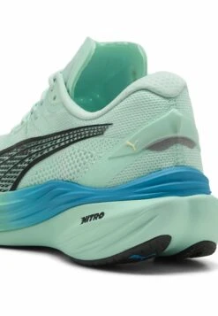 Puma DEVIATE NITRO - Road Running Shoes - Mint Melt Speed Blue -Stock X 4a939945bbff4fe3b4b0fcb5af72e7eb