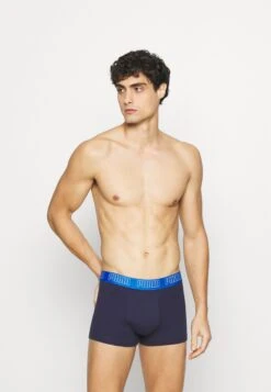 Puma Basic Trunk 4 Pack - Pants - Blue/Black -Stock X 4bb8b0c9be574971828eff31bfc3d329