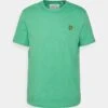 Lyle & Scott Plain - Basic T-Shirt - Green Glaze