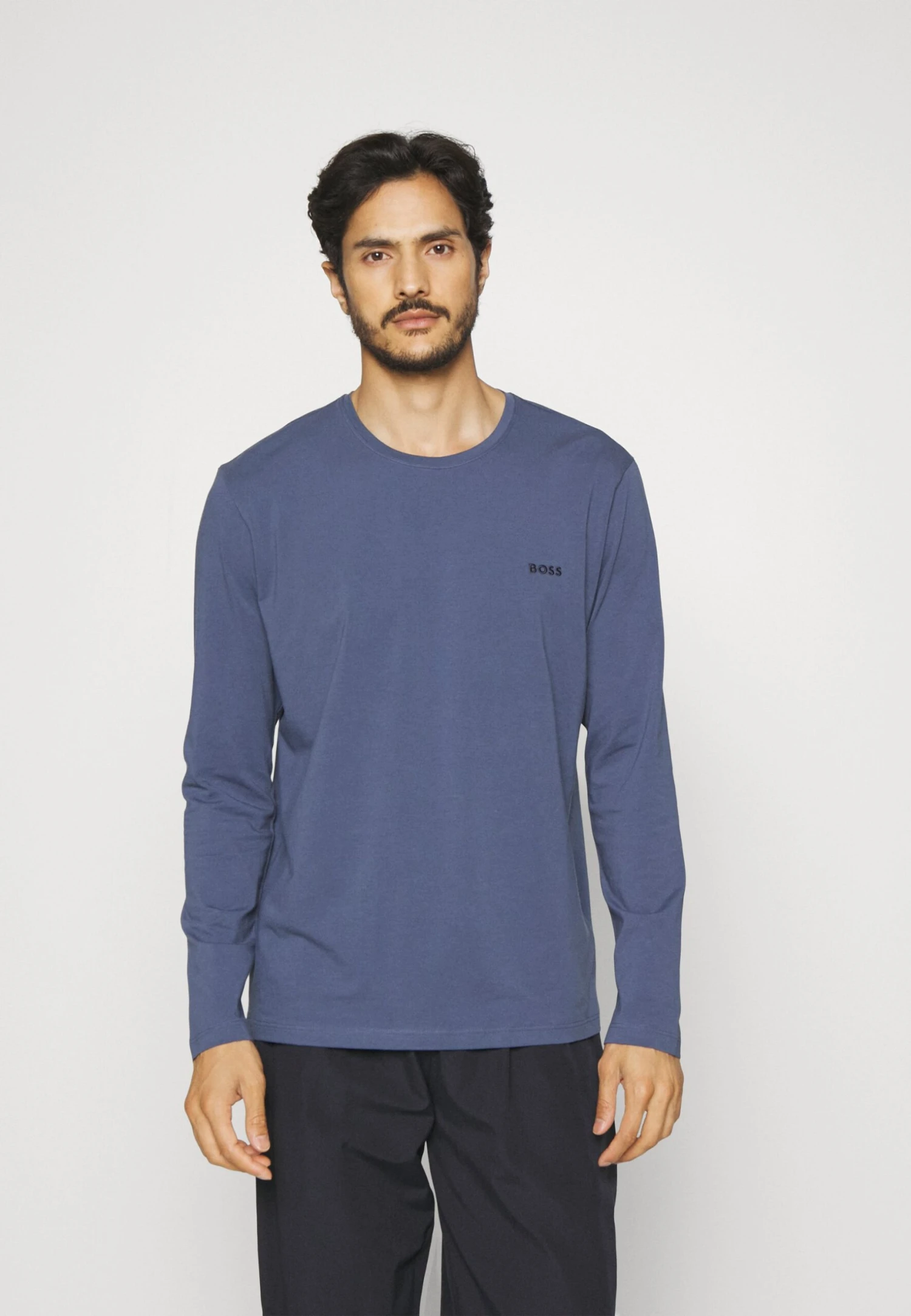 Boss Mix&Match Ls R - Pyjama Top - Marine 3 Boss Mix&Match Ls R - Pyjama Top - Marine