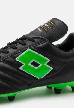 Lotto Stadio Og Ii Fg - Moulded Stud Football Boots - All Black/Spring Green -Stock X 4c0f150a9b3a437590bdedfe9f33c08d