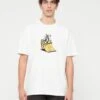 Volcom DANIEL SHEPARD WALLEYE - Print T-shirt - White -Stock X 4db80c6c48284f9ab75257b6f239eef5