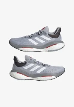 ADIDAS PERFORMANCE Solarglide - Neutral Running Shoes - Halo Silver/Ftwr White/Better Scarlet -Stock X 4e2f2894b24044dbb52808267b910bf9
