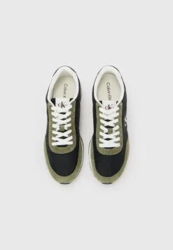 Calvin Klein Jeans RETRO RUNNER - Trainers - Black/capers/bright White -Stock X 4e80b9f34c0c4ba48cfdbf73eee98e28