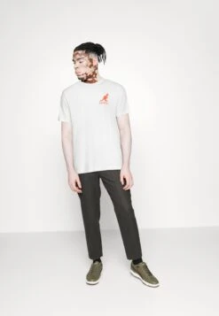 Marc O'Polo DENIM Kangol Collabshort Sleeve Back Print Front Print Re - Print T-Shirt - Egg White -Stock X 4ea8f5aa90d144539978979fa3bd5265