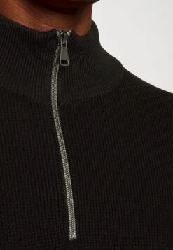 Marc O'Polo DENIM Long SleeveTroyer Collar - Jumper - Black -Stock X 4ec17a5bf2994a1baa12ce4c0a459970