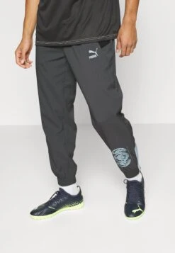 Puma Manchester City Ftblstatement Pants - Club Wear - Asphalt/Black