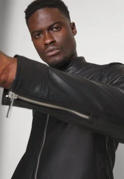 Selected Homme Classic - Leather Jacket - Black -Stock X 4ef11d7f2c2c4181b98f2d9b2c71ff78