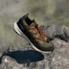 Adidas TERREX VOYAGER 21 TRAVEL - Hiking Shoes - Olive Strata/core Black