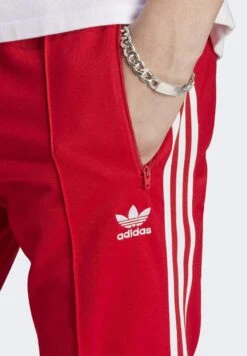 Adidas Originals Beckenbauer Tp - Tracksuit Bottoms - Better Scarlet White -Stock X 4efe6d03b6fd4a23a72ebe4c29d38de4