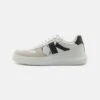 Calvin Klein Jeans Chunky Cupsole Laceup - Trainers - Bright White/Creamy White/Black -Stock X 4f0ade554d0f41a586c8fd6ca9b3756b