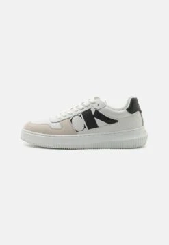 Calvin Klein Jeans Chunky Cupsole Laceup - Trainers - Bright White/Creamy White/Black