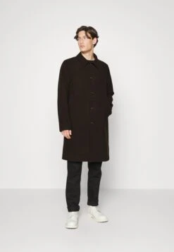 Les Deux Morgan Car Coat - Classic Coat - Coffee Brown