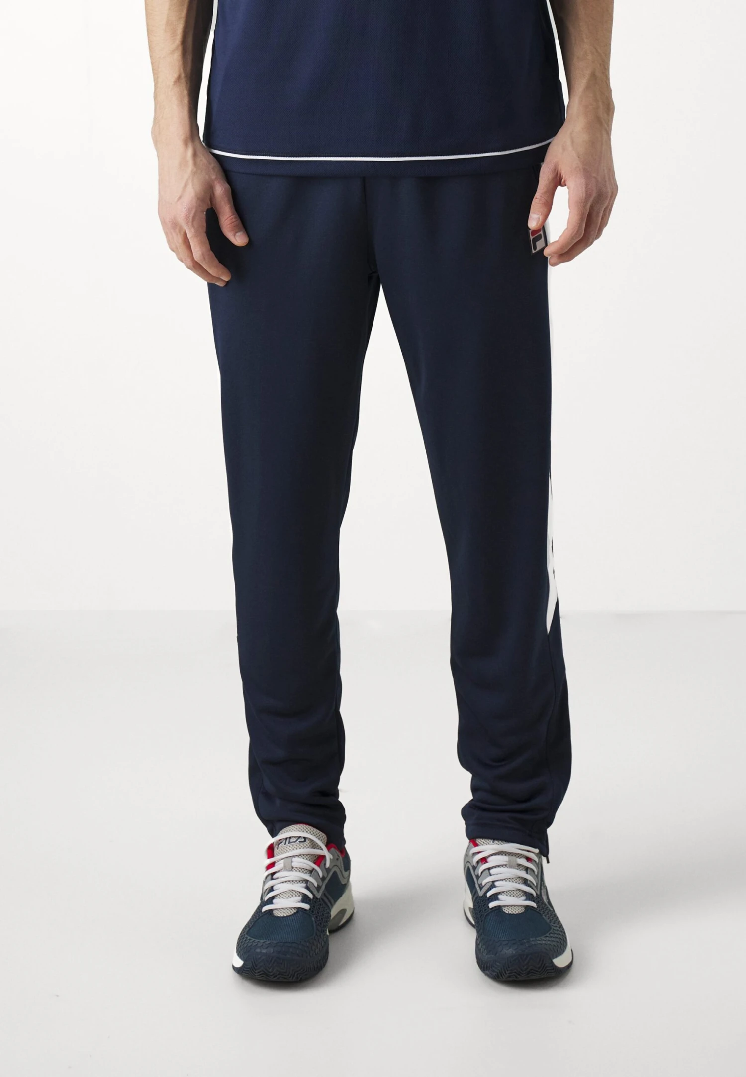 Fila PANTS JAN - Tracksuit Bottoms - Navy/white 3 Fila PANTS JAN - Tracksuit Bottoms - Navy/white