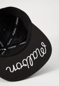 MALBON X JESPER PARNEVIK 5 PANEL HAT - Cap - Black -Stock X 4f9c4f2db0b44c7e997168df1941c3c1