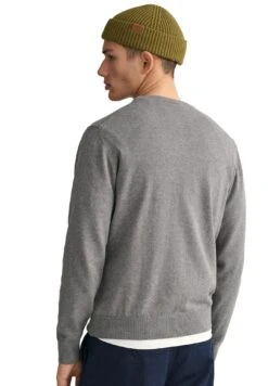 Gant Plus Classic C Neck - Jumper - Dark Grey Melange -Stock X 4fa0f4c0832041909dff5babe21dcb0d