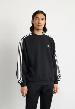 Adidas Originals OVERSIZE CREW - Sweatshirt - Black