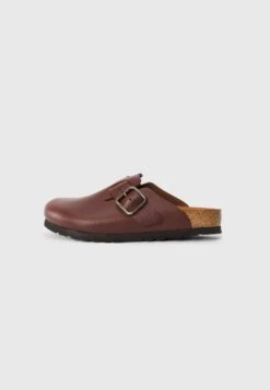 Birkenstock BOSTON WB LE VINTAGE WOOD ROASTN - REGULAR - Mules - Vintage Wood Roast
