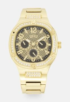 Guess Duke - Chronograph Watch - Gold Tone/Black Glitz
