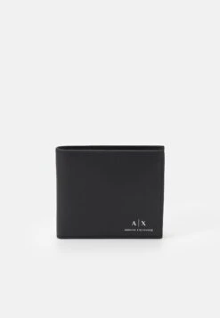 Armani Exchange Bifold Credit Card - Wallet - Nero
