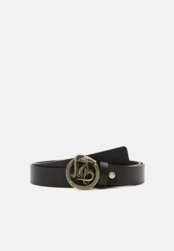 JUST CAVALLI Cintura Nodo Snake Logo - Belt - Black