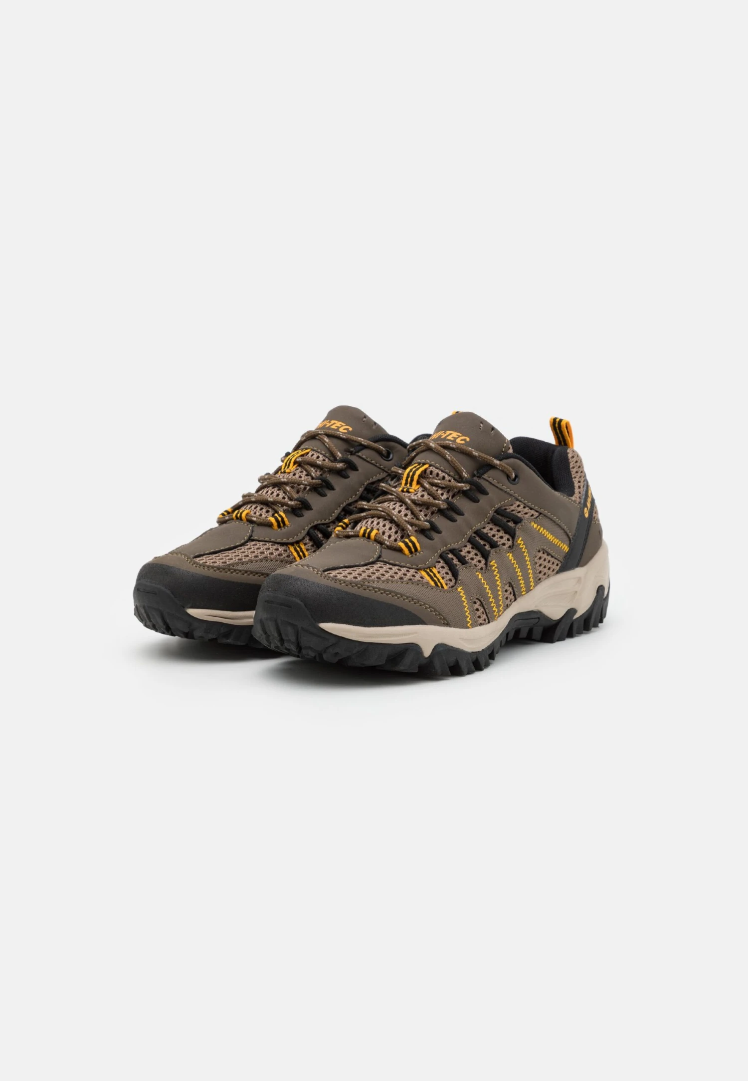 Hi-Tec Jaguar - Hiking Shoes - Dark Taupe/Light Taupe/Mustard 4 Hi-Tec Jaguar - Hiking Shoes - Dark Taupe/Light Taupe/Mustard - Image 2