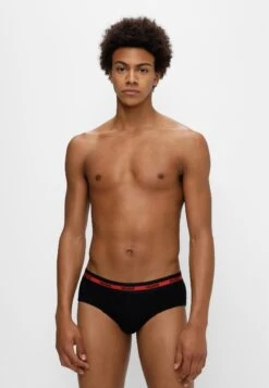 Hugo Hip Brief Twin 2 Pack - Briefs - Black