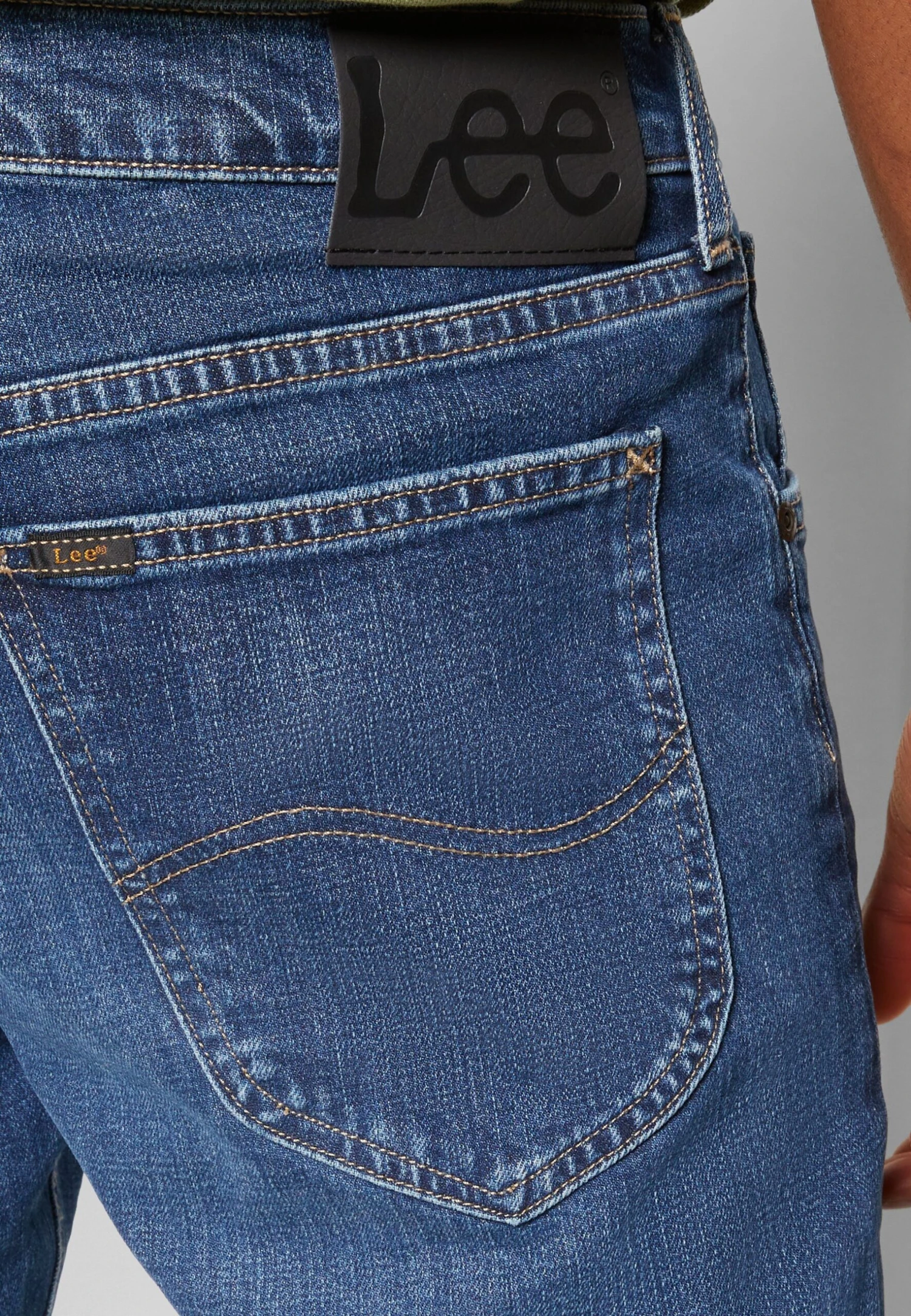 Lee Daren Zip Fly - Trousers - Dark Stone 9 Lee Daren Zip Fly - Trousers - Dark Stone - Image 7