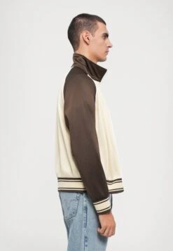 RUNNING DOG ZIP THROUGH TRACK - Zip-up Sweatshirt - Brown -Stock X 5366e54608634a98a8d06676fc831279