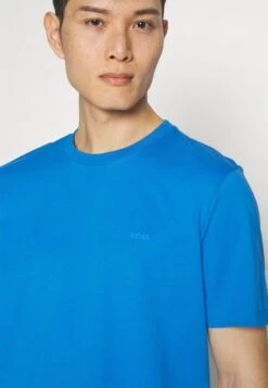 Boss Thompson- Basic T-Shirt - Bright Blue -Stock X 54111c96b518495c95a84671a340a2a9