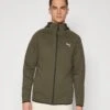 Puma EVOSTRIPE HOODIE - Training Jacket - Dark Olive -Stock X 543edcd0ffd14294808e9a982605d7a0