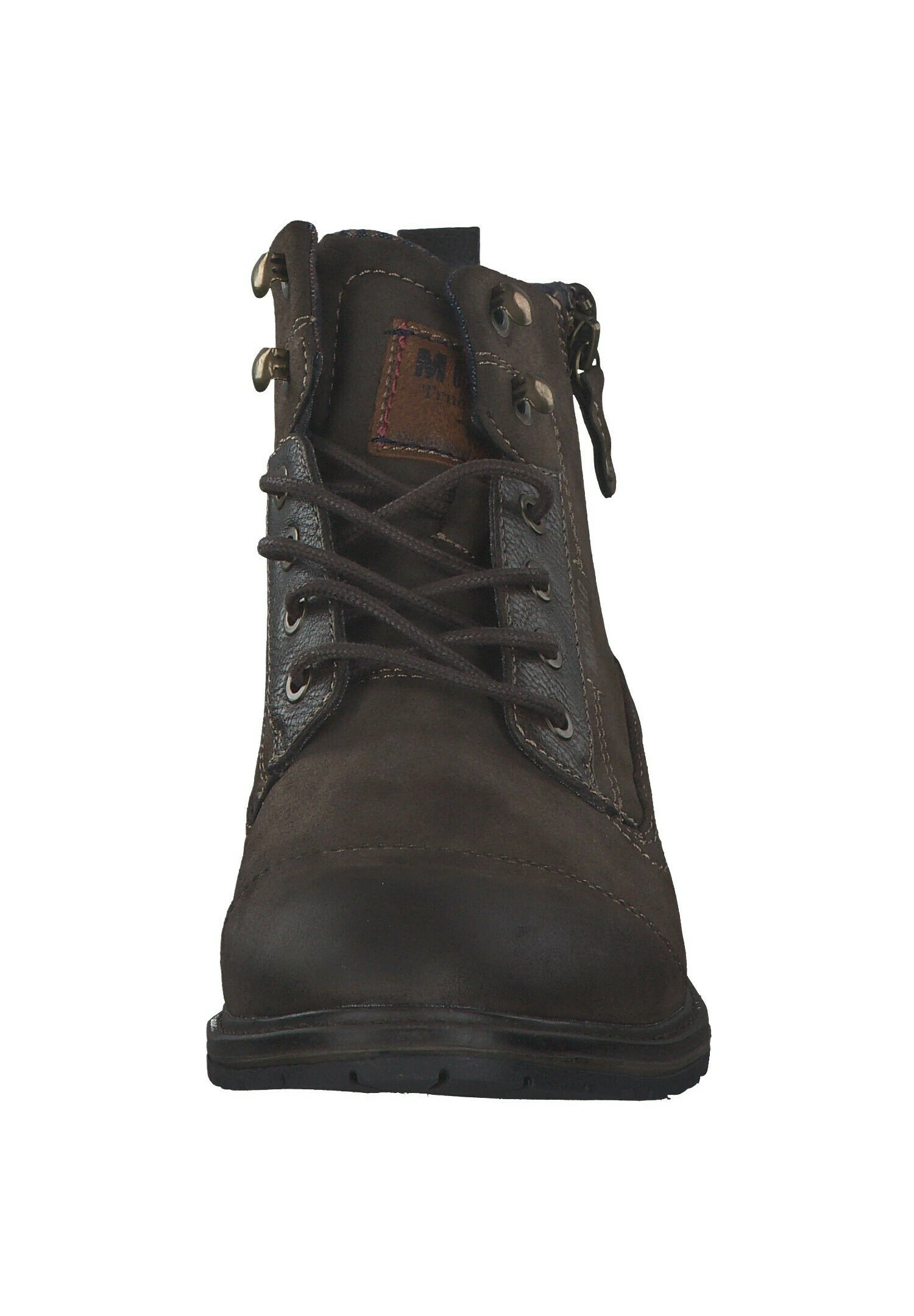 Mustang Lace-Up Ankle Boots - Dunkelbraun 9 Mustang Lace-Up Ankle Boots - Dunkelbraun - Image 7