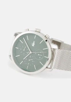 Lacoste REPLAY - Watch - Silver-coloured/green -Stock X 5457b1d765c541e987da616b3e7e63c2