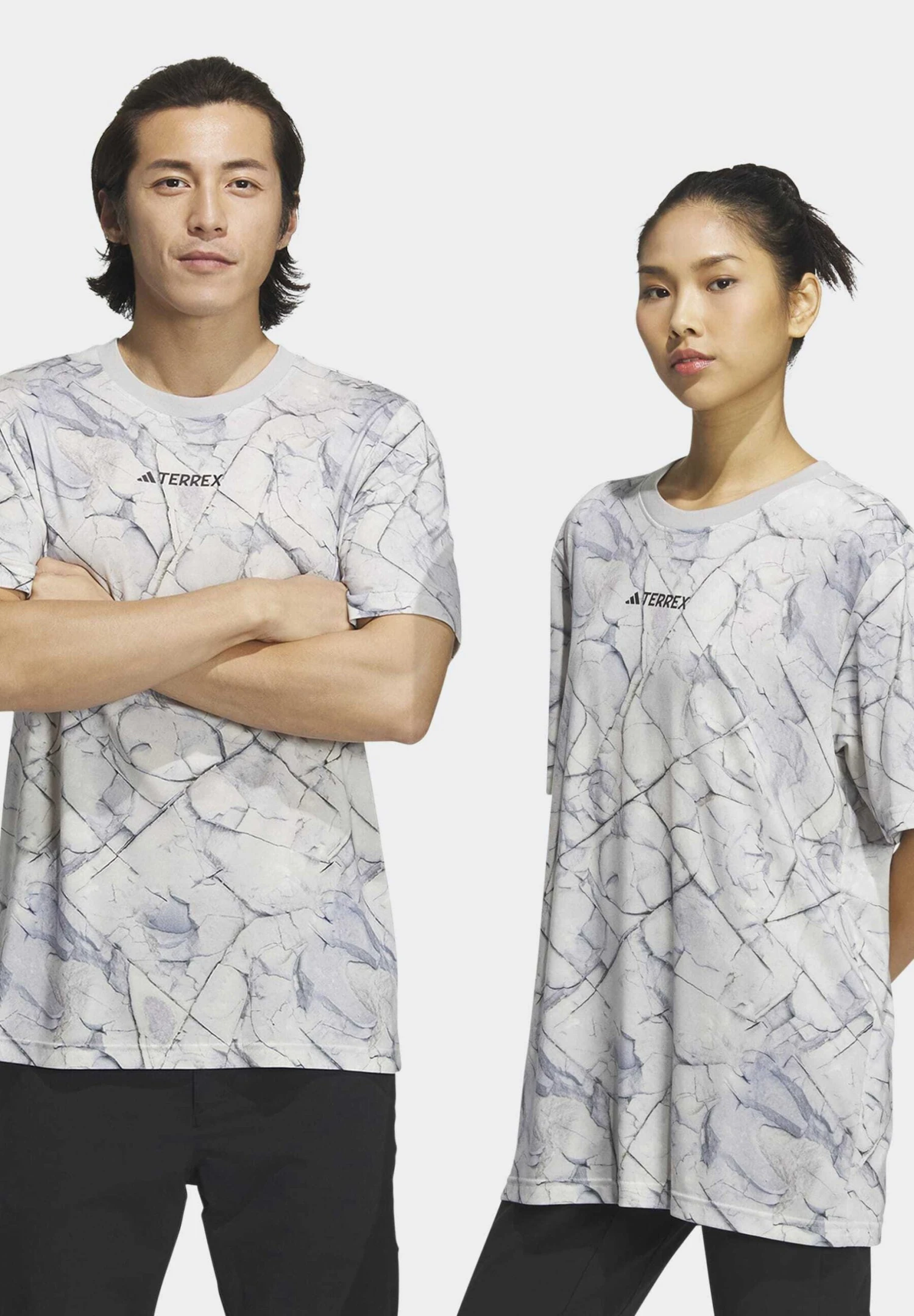 ADIDAS PERFORMANCE U Natgeo Gf Unisex - Print T-Shirt - Grey Three 3 ADIDAS PERFORMANCE U Natgeo Gf Unisex - Print T-Shirt - Grey Three